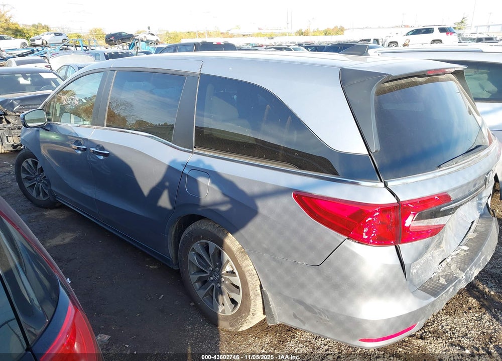 2021 HONDA ODYSSEY EX-L VIN: 5FNRL6H70MB023353