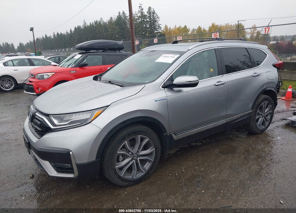 2022 HONDA CR-V HYBRID TOURING VIN: 5J6RT6H92NL007908