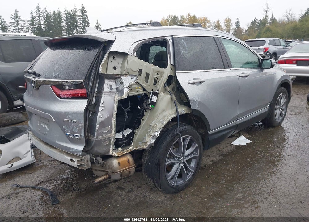 2022 HONDA CR-V HYBRID TOURING VIN: 5J6RT6H92NL007908