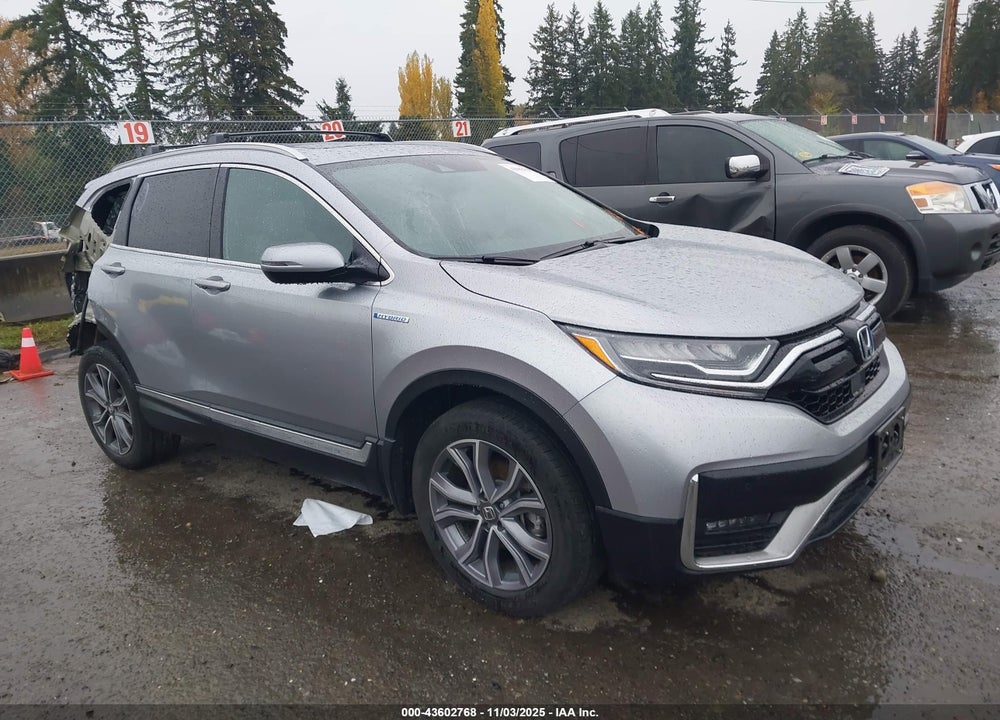 2022 HONDA CR-V HYBRID TOURING VIN: 5J6RT6H92NL007908