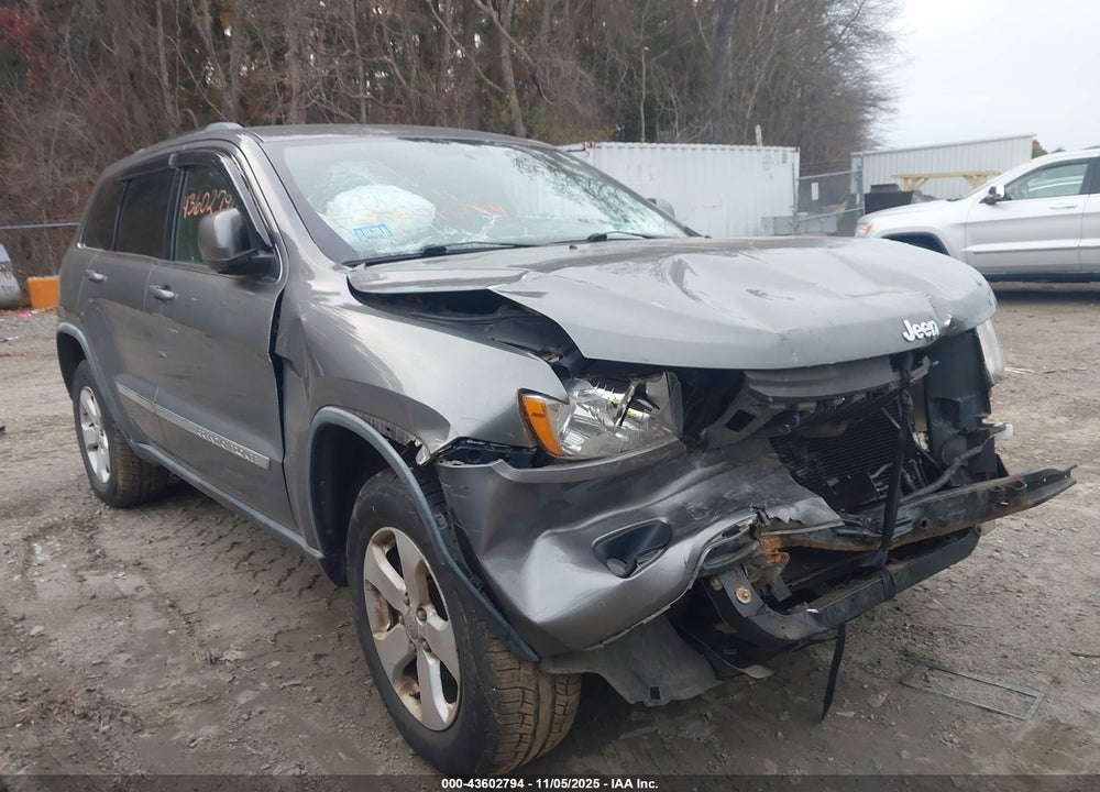 2012 JEEP GRAND CHEROKEE LAREDO VIN: 1C4RJFAG1CC201055