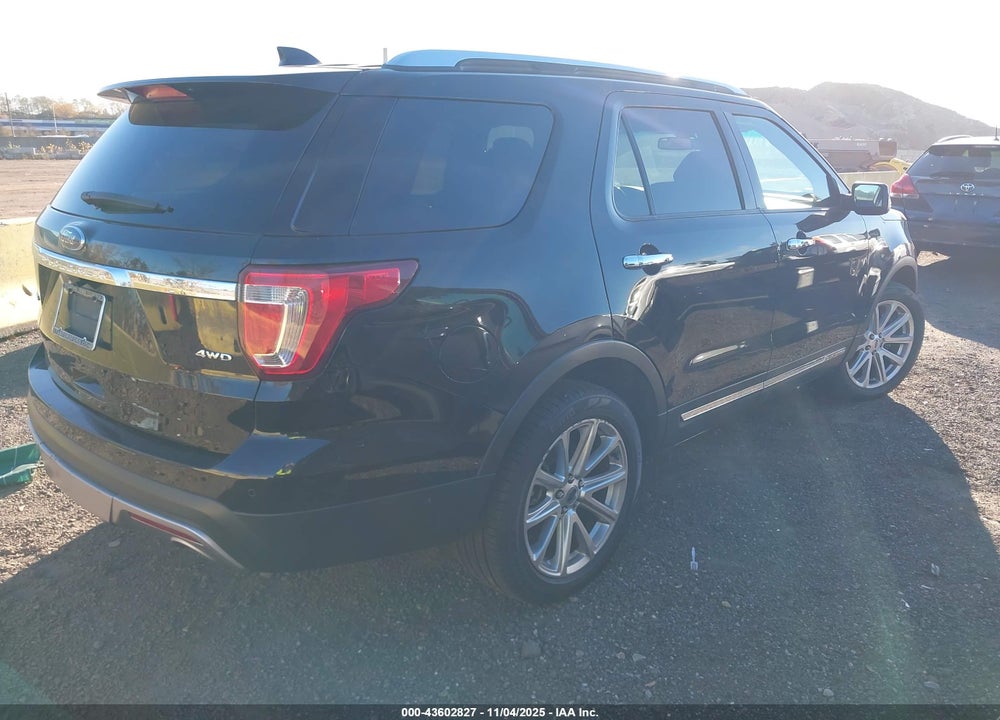 2016 FORD EXPLORER LIMITED VIN: 1FM5K8F85GGC53050
