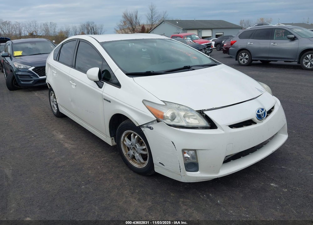 2011 TOYOTA PRIUS THREE VIN: JTDKN3DU9B5296196
