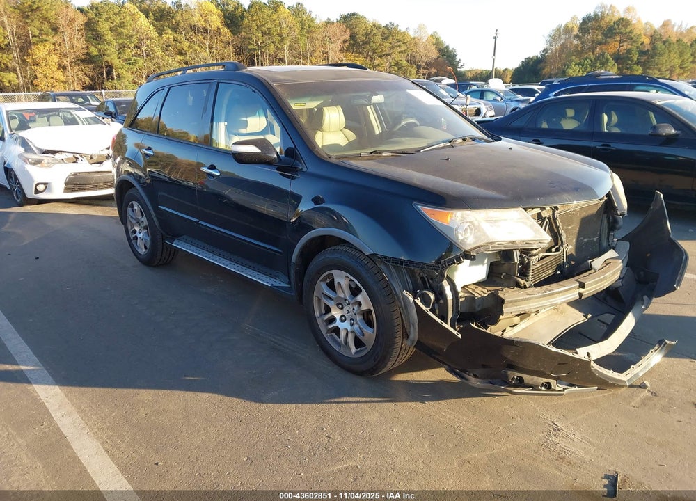 2009 ACURA MDX VIN: 2HNYD28299H512531