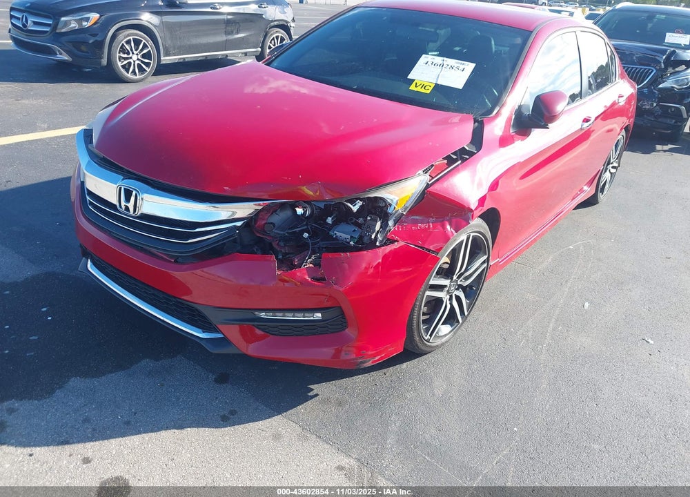 2016 HONDA ACCORD SPORT VIN: 1HGCR2E53GA021613