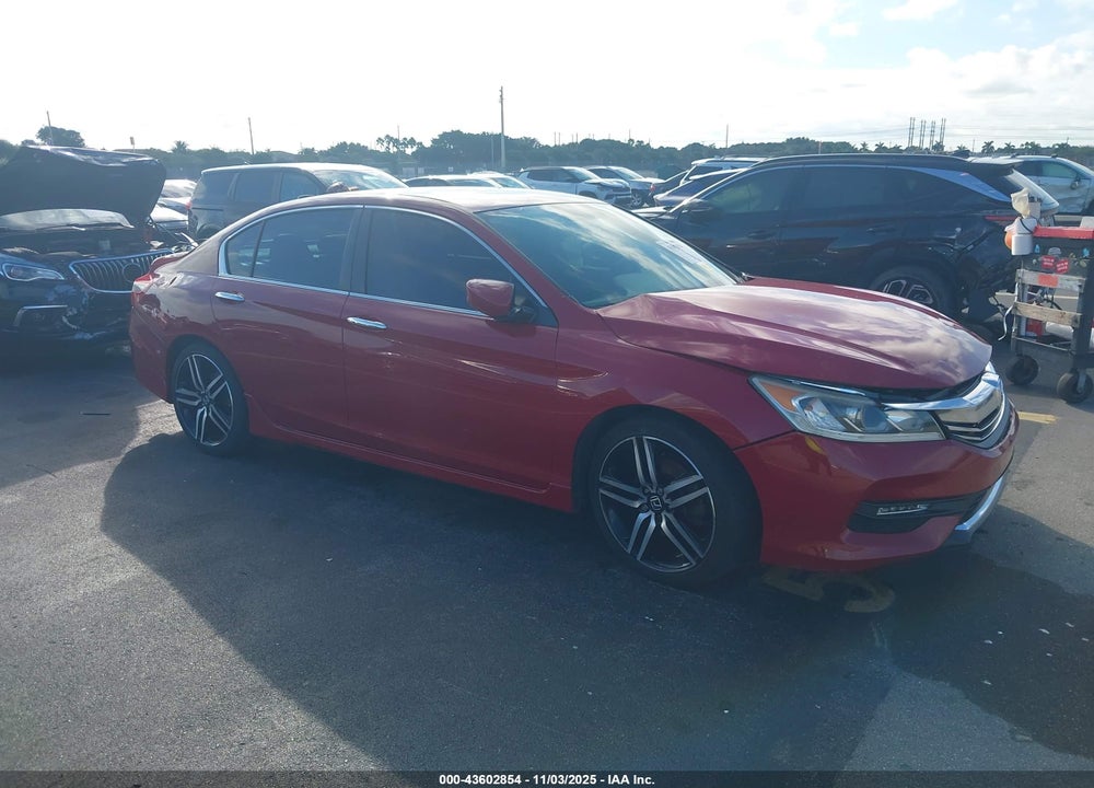2016 HONDA ACCORD SPORT VIN: 1HGCR2E53GA021613
