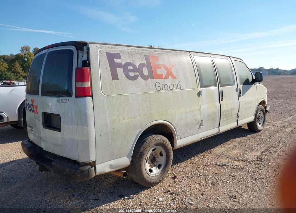 2012 CHEVROLET EXPRESS 2500 WORK VAN VIN: 1GCWGGCG1C1187870