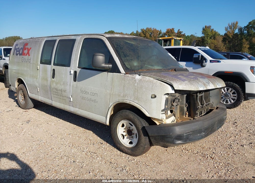 2012 CHEVROLET EXPRESS 2500 WORK VAN VIN: 1GCWGGCG1C1187870