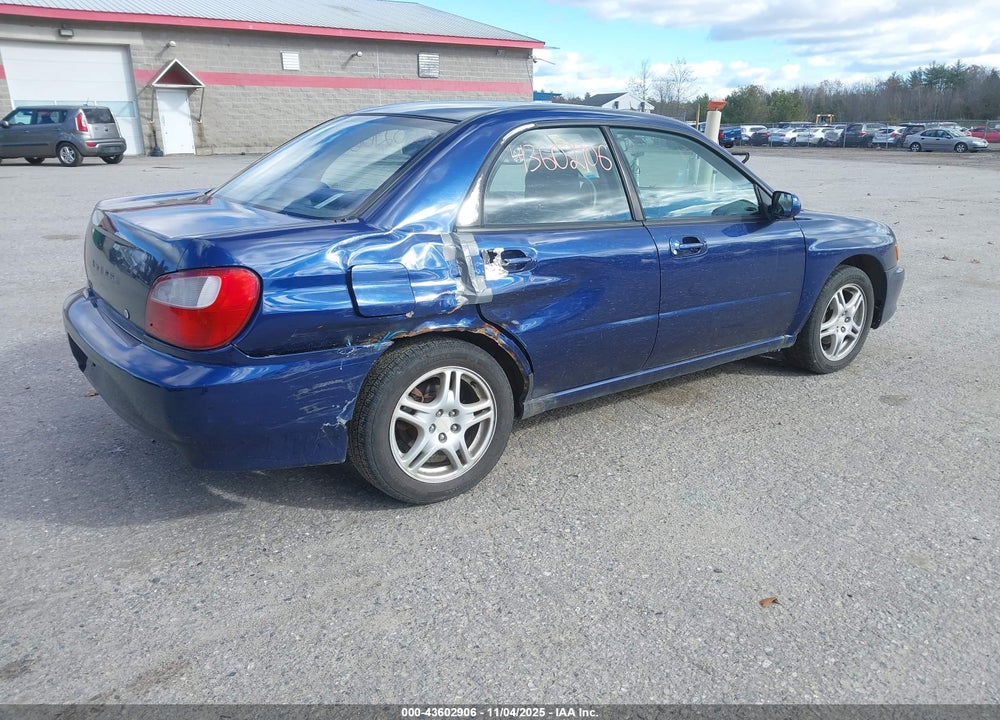 2002 SUBARU IMPREZA 2.5RS VIN: JF1GD675X2H524418