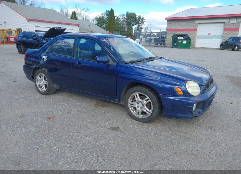 2002 SUBARU IMPREZA 2.5RS VIN: JF1GD675X2H524418