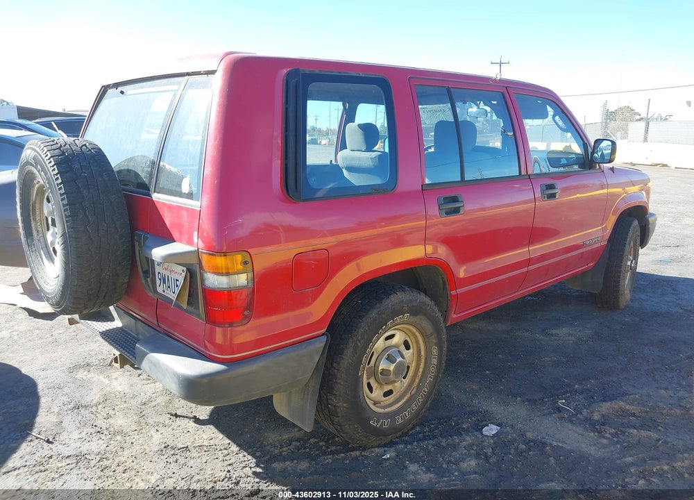 1995 ISUZU TROOPER VIN: JACDJ58V6S7918517