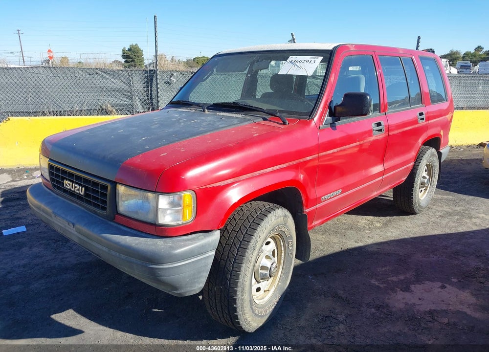 1995 ISUZU TROOPER VIN: JACDJ58V6S7918517