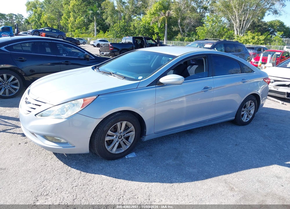 2012 HYUNDAI SONATA GLS VIN: 5NPEB4AC2CH465855