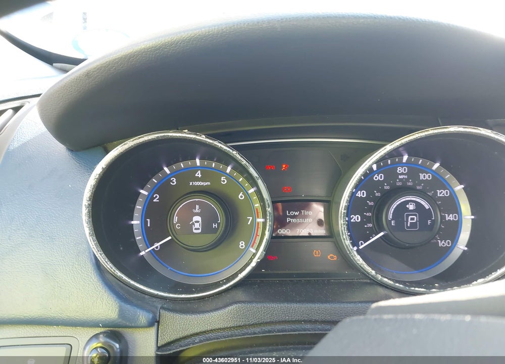 2012 HYUNDAI SONATA GLS VIN: 5NPEB4AC2CH465855