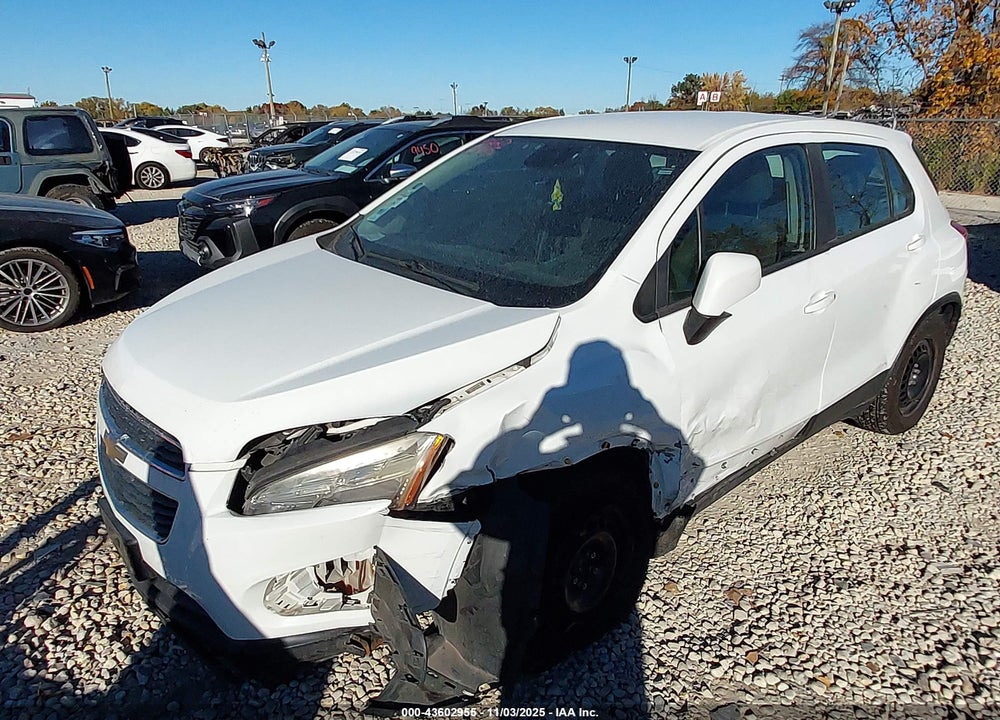 2015 CHEVROLET TRAX 1LS VIN: KL7CJKSB1FB112904