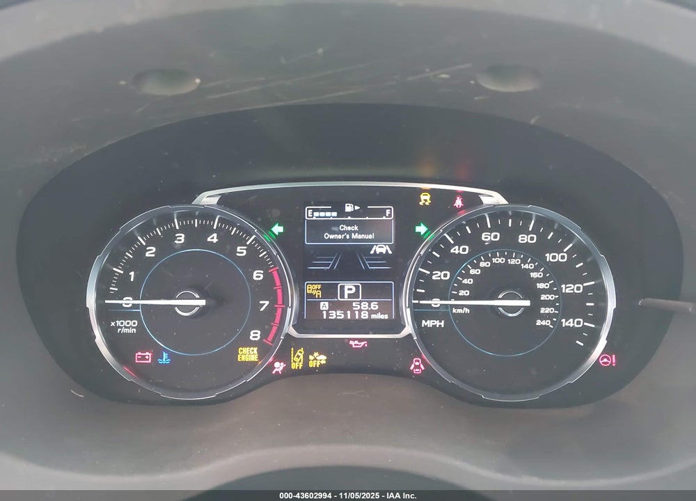 2018 SUBARU FORESTER 2.5I PREMIUM VIN: JF2SJAGC7JH439728