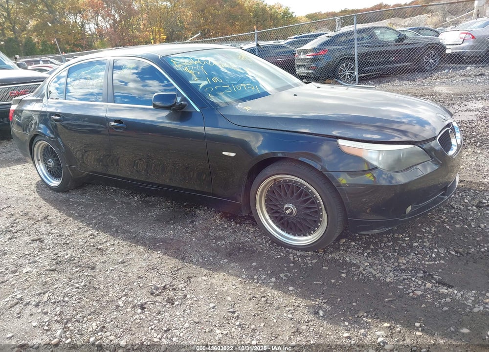 2004 BMW 525I VIN: WBANA53504B174097