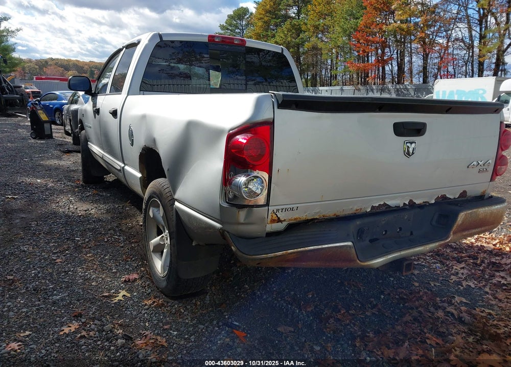 2007 DODGE RAM 1500 SLT/TRX4 OFF ROAD/SPORT VIN: 1D7HU18247S116955