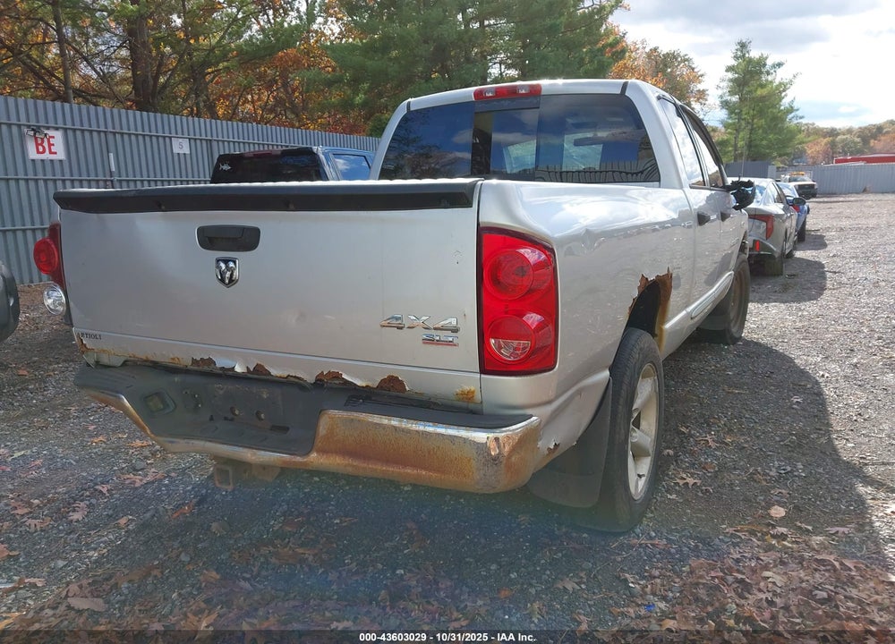 2007 DODGE RAM 1500 SLT/TRX4 OFF ROAD/SPORT VIN: 1D7HU18247S116955
