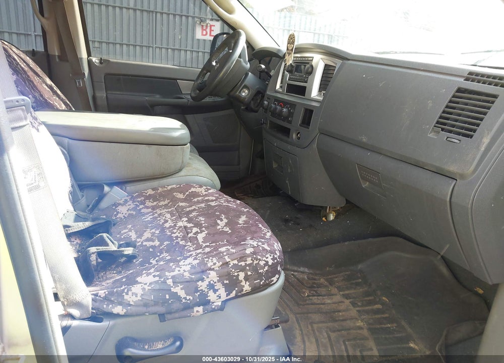 2007 DODGE RAM 1500 SLT/TRX4 OFF ROAD/SPORT VIN: 1D7HU18247S116955