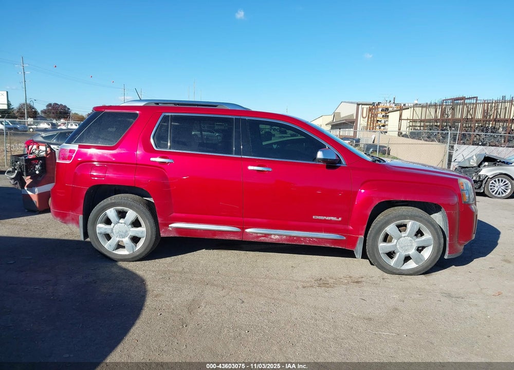 2013 GMC TERRAIN DENALI VIN: 2GKFLZE32D6362521