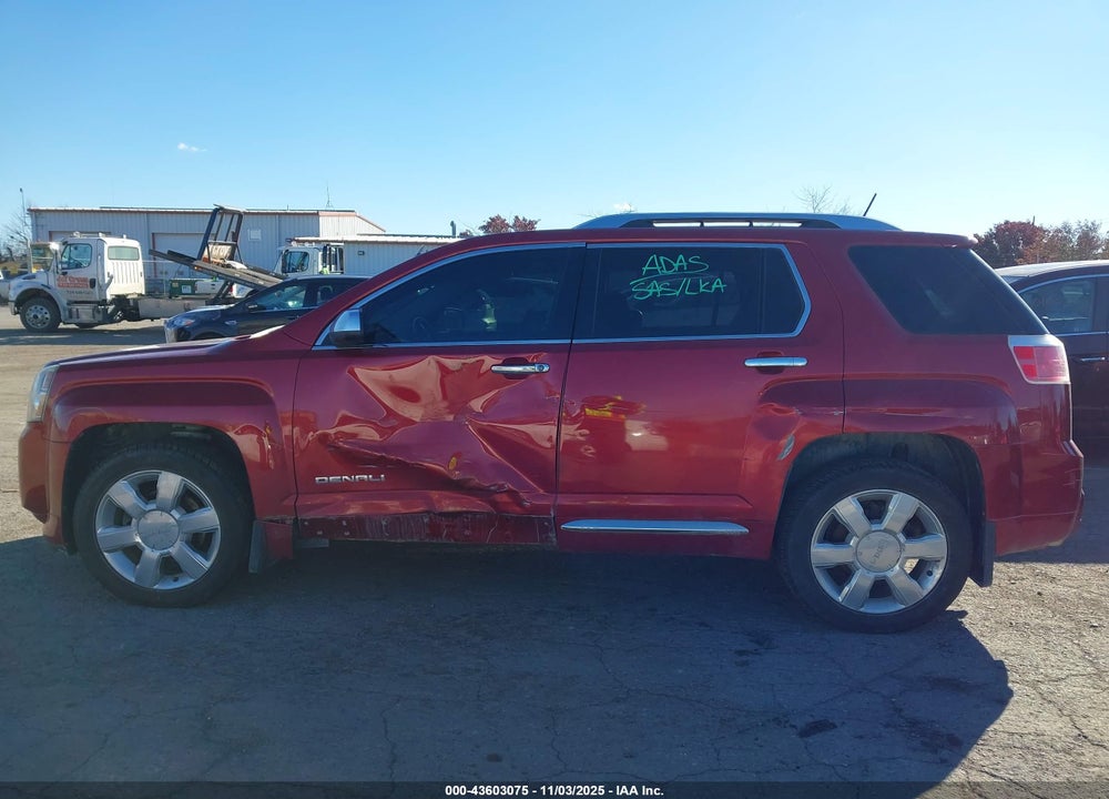 2013 GMC TERRAIN DENALI VIN: 2GKFLZE32D6362521