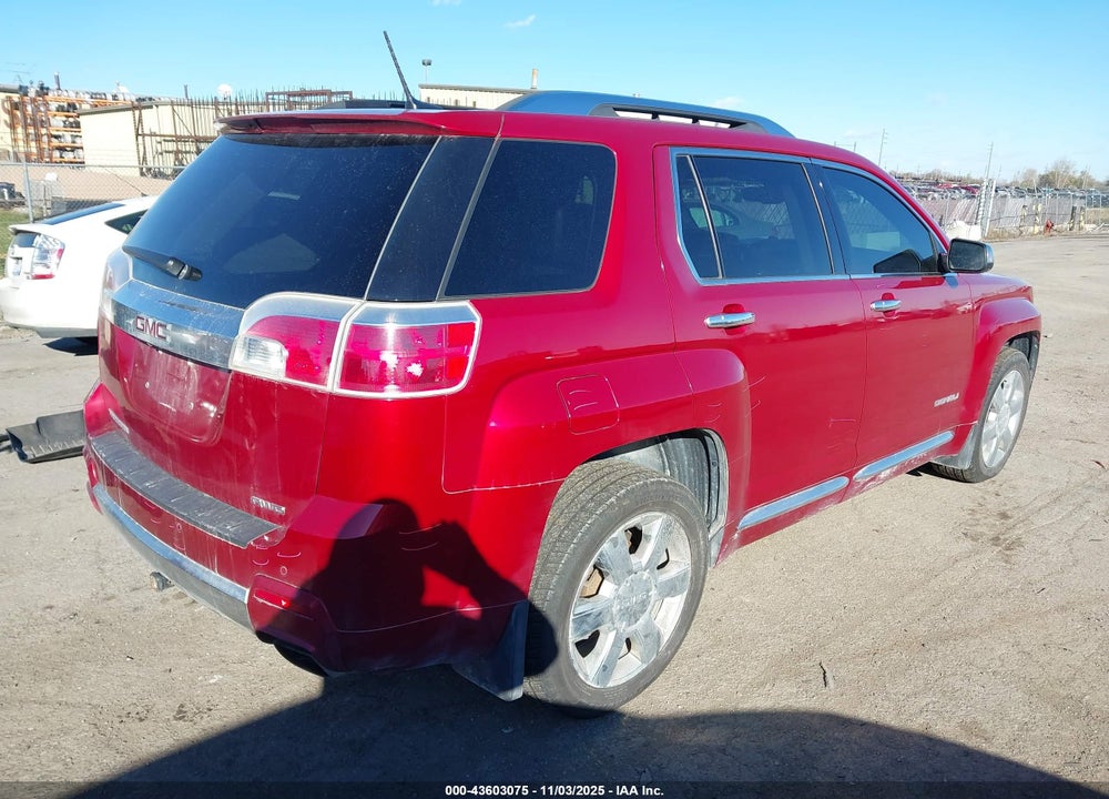 2013 GMC TERRAIN DENALI VIN: 2GKFLZE32D6362521