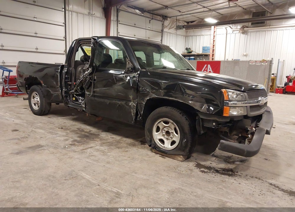 2003 CHEVROLET SILVERADO 1500 WORK TRUCK VIN: 1GCEC19X63Z358707