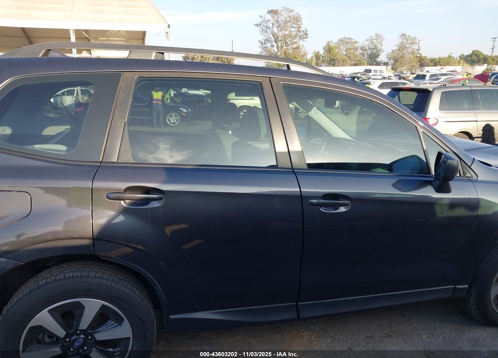 2018 SUBARU FORESTER 2.5I VIN: JF2SJABC0JH601027