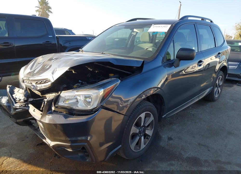 2018 SUBARU FORESTER 2.5I VIN: JF2SJABC0JH601027