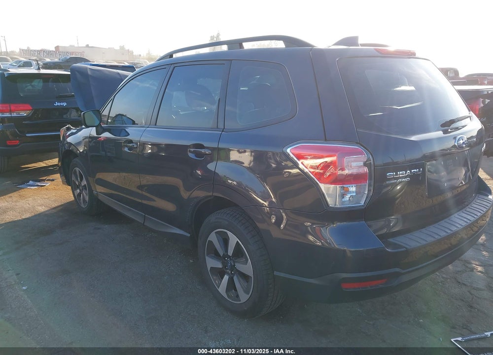 2018 SUBARU FORESTER 2.5I VIN: JF2SJABC0JH601027