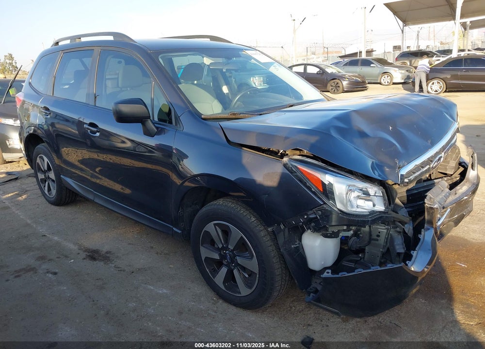 2018 SUBARU FORESTER 2.5I VIN: JF2SJABC0JH601027