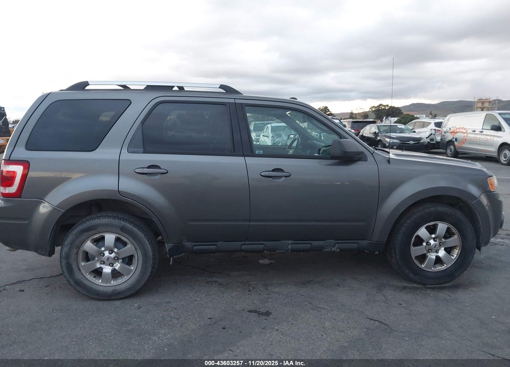 2011 FORD ESCAPE LIMITED VIN: 1FMCU0EG5BKC42311