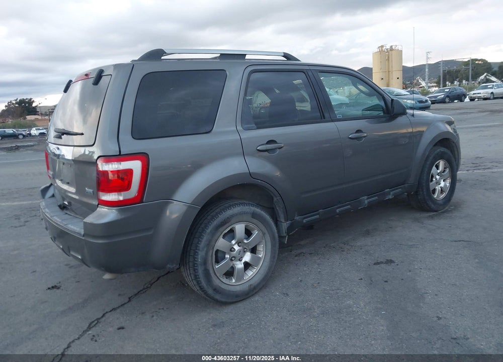 2011 FORD ESCAPE LIMITED VIN: 1FMCU0EG5BKC42311