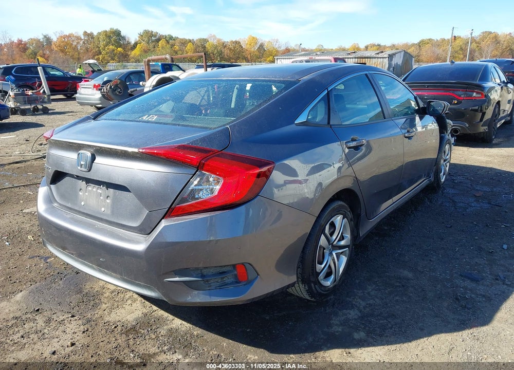 2016 HONDA CIVIC VIN: 19XFC2F53GE099656