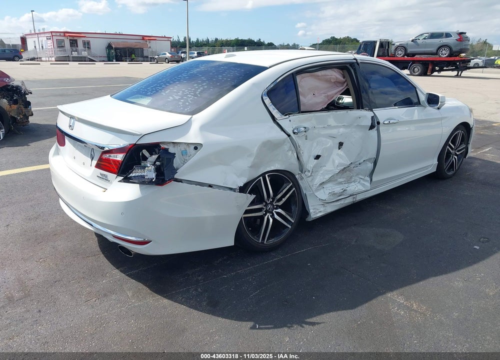2016 HONDA ACCORD TOURING VIN: 1HGCR3F98GA020884