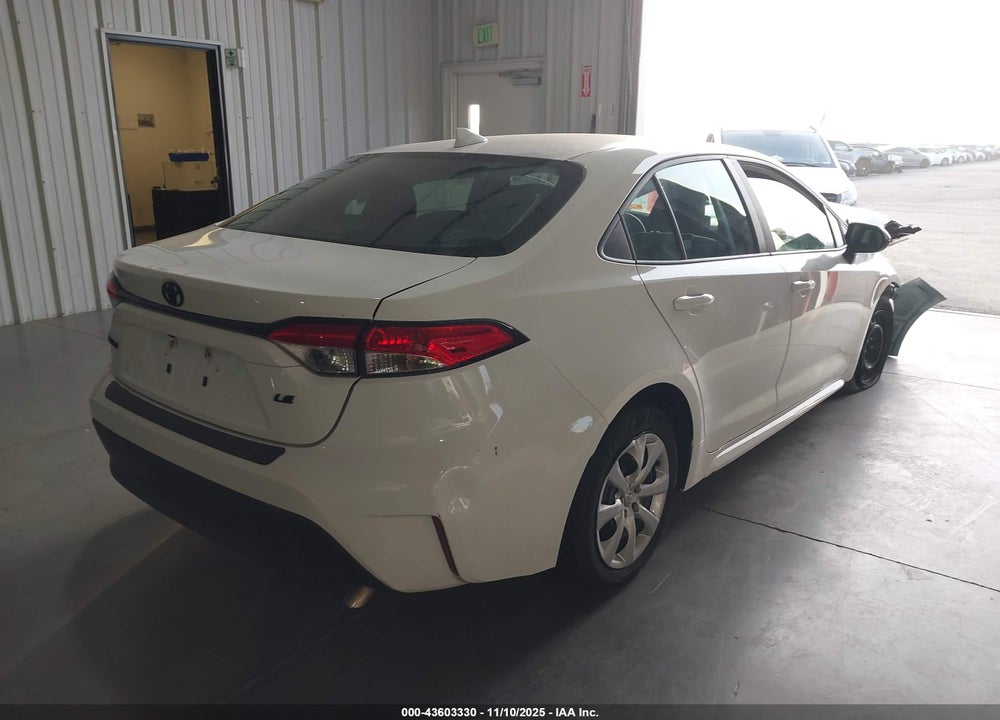 2024 TOYOTA COROLLA LE VIN: 5YFB4MDE5RP136864