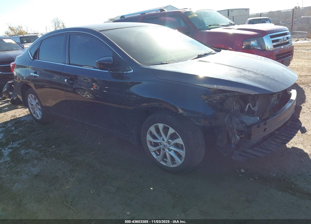 2019 NISSAN SENTRA SV VIN: 3N1AB7AP8KY302747