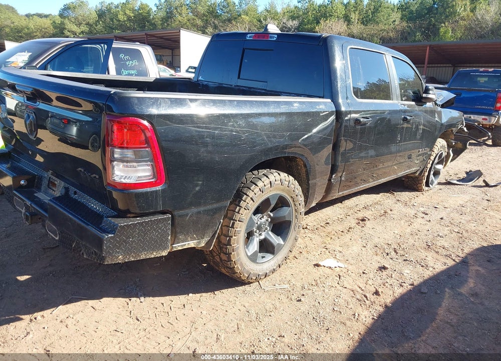 2019 RAM 1500 BIG HORN/LONE STAR 4X4 5'7 BOX VIN: 1C6SRFFT6KN900532