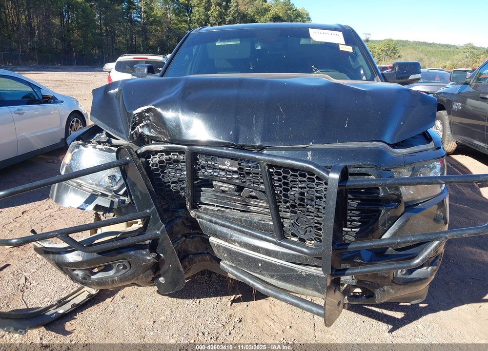 2019 RAM 1500 BIG HORN/LONE STAR 4X4 5'7 BOX VIN: 1C6SRFFT6KN900532