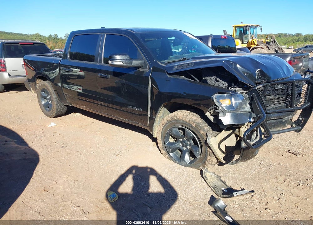 2019 RAM 1500 BIG HORN/LONE STAR 4X4 5'7 BOX VIN: 1C6SRFFT6KN900532