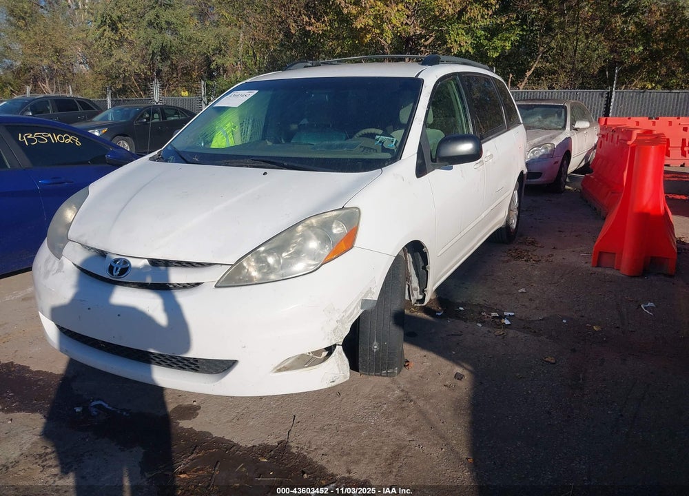 2007 TOYOTA SIENNA LE VIN: 5TDZK23C27S045788