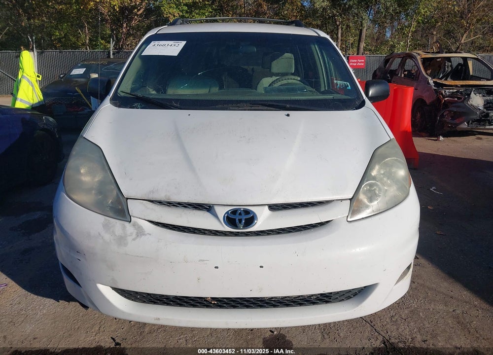 2007 TOYOTA SIENNA LE VIN: 5TDZK23C27S045788