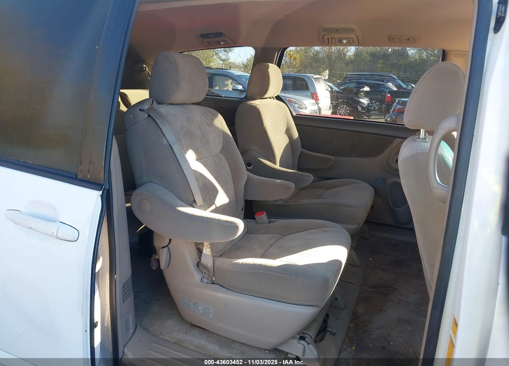 2007 TOYOTA SIENNA LE VIN: 5TDZK23C27S045788