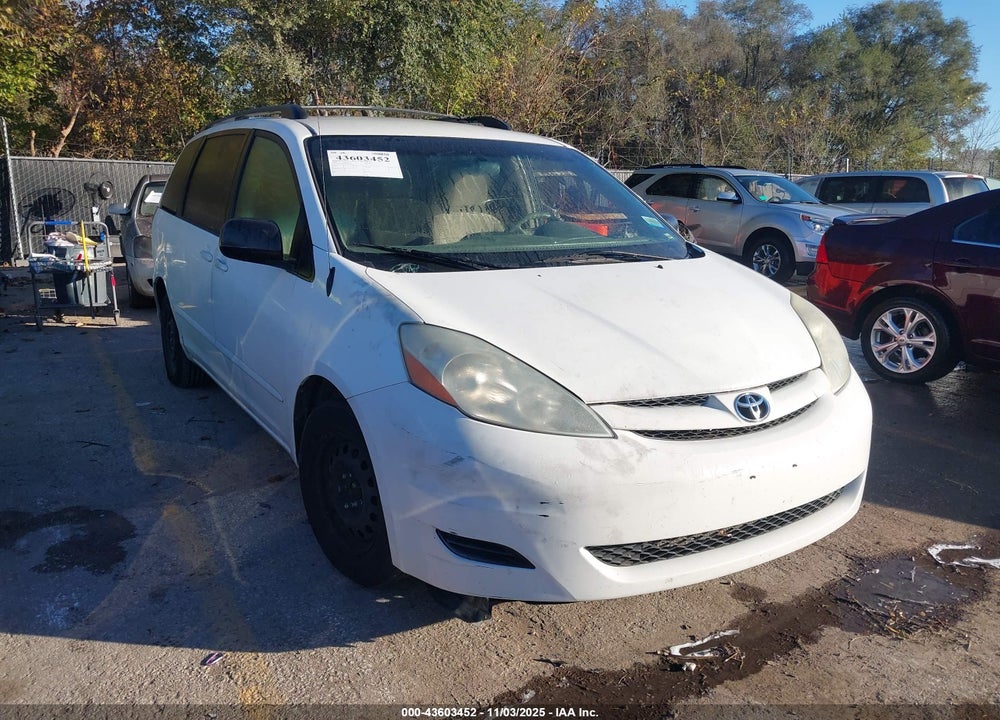 2007 TOYOTA SIENNA LE VIN: 5TDZK23C27S045788