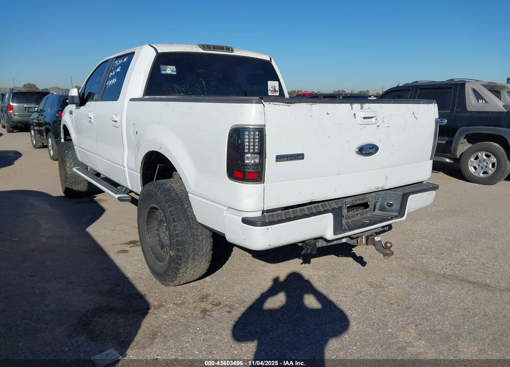 2008 FORD F-150 60TH ANNIVERSARY/FX2/XL/XLT VIN: 1FTRW12W28KC75222