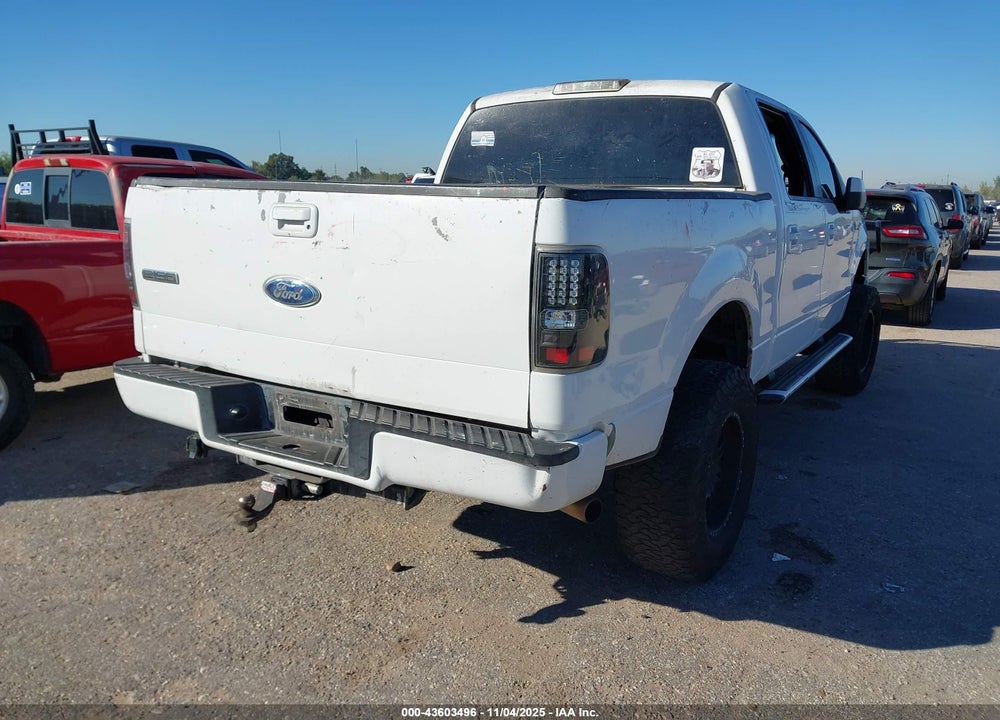 2008 FORD F-150 60TH ANNIVERSARY/FX2/XL/XLT VIN: 1FTRW12W28KC75222