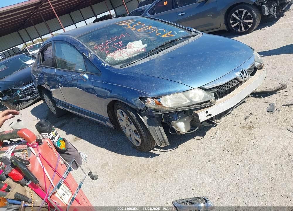 2010 HONDA CIVIC LX VIN: 2HGFA1F53AH306446