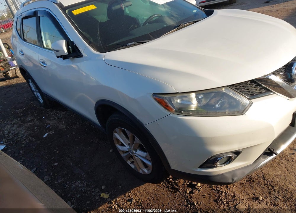 2016 NISSAN ROGUE S/SL/SV VIN: 5N1AT2MV7GC836499