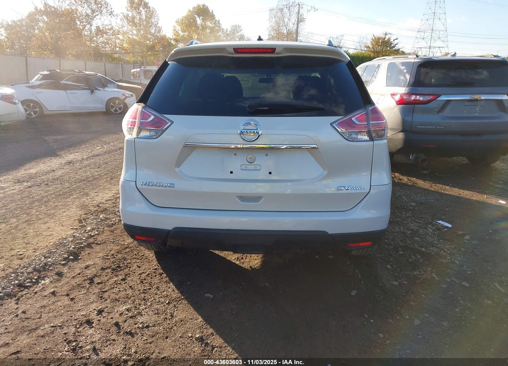 2016 NISSAN ROGUE S/SL/SV VIN: 5N1AT2MV7GC836499